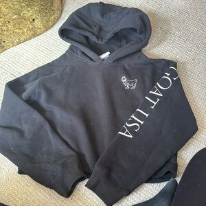 GOAT USA Kids Cropped Sweatshirt